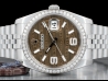 Rolex|Datejust Jubilee Chocolate Wave Factory Diamonds Dial Diamonds |116244